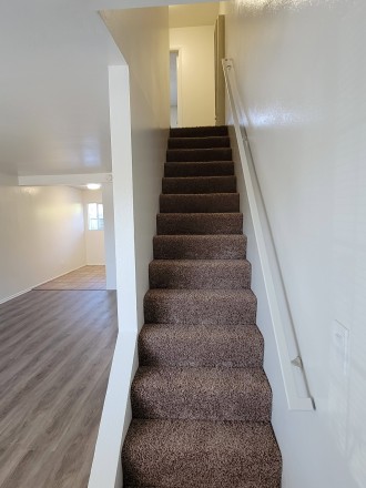 Stairs to bedrooms
