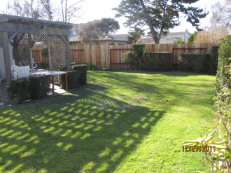 Large Fenced Yard with Covered Patio