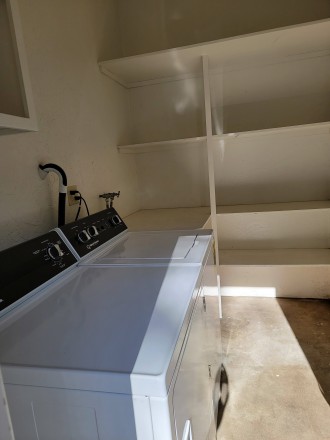 Laundry room and storage