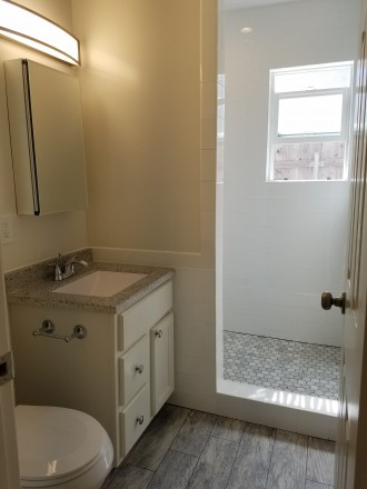 Right Bathroom with Stall Shower
