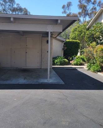 Carport parking and storage